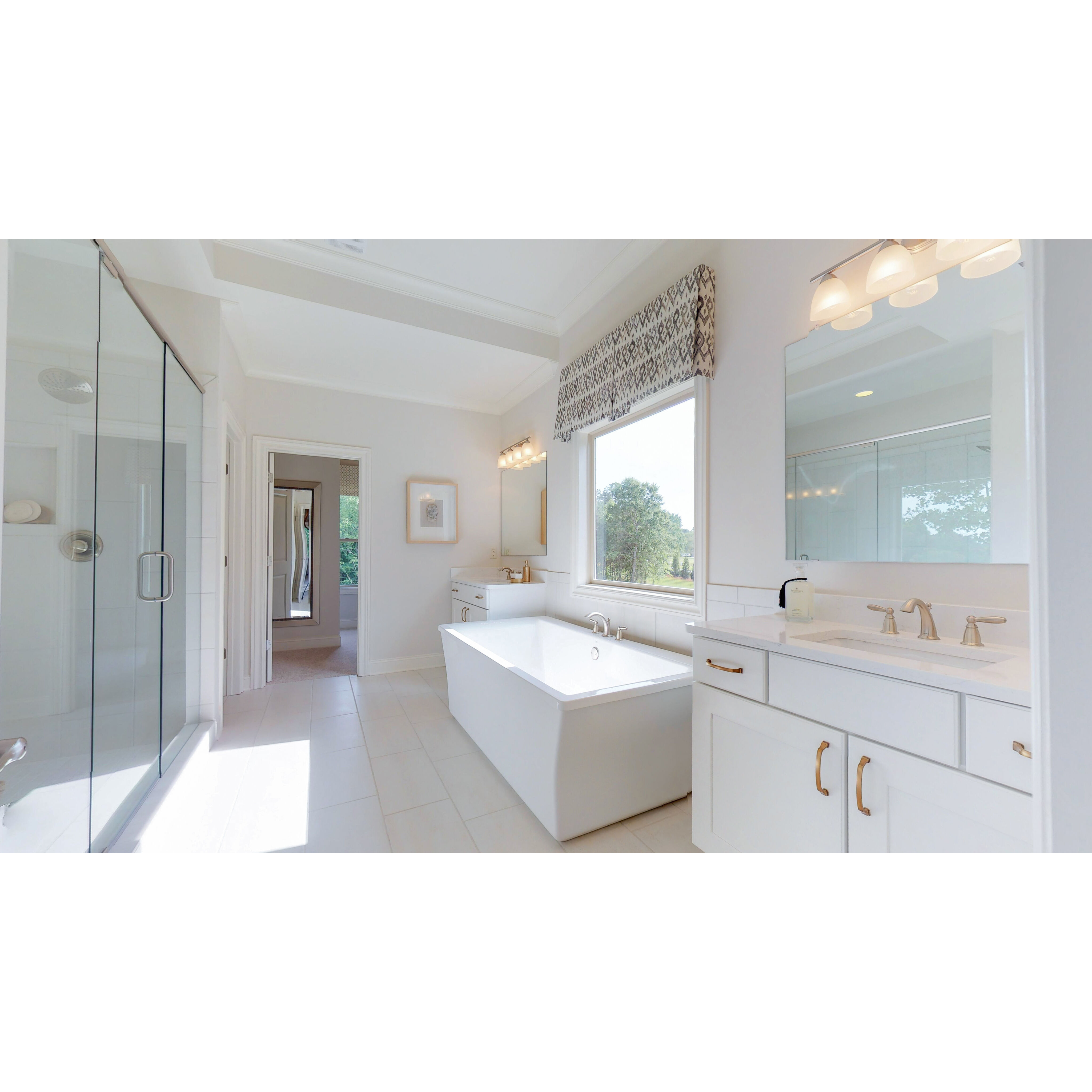 Axis 4 Light 29 inch Polished Chrome Bath Vanity Wall Light