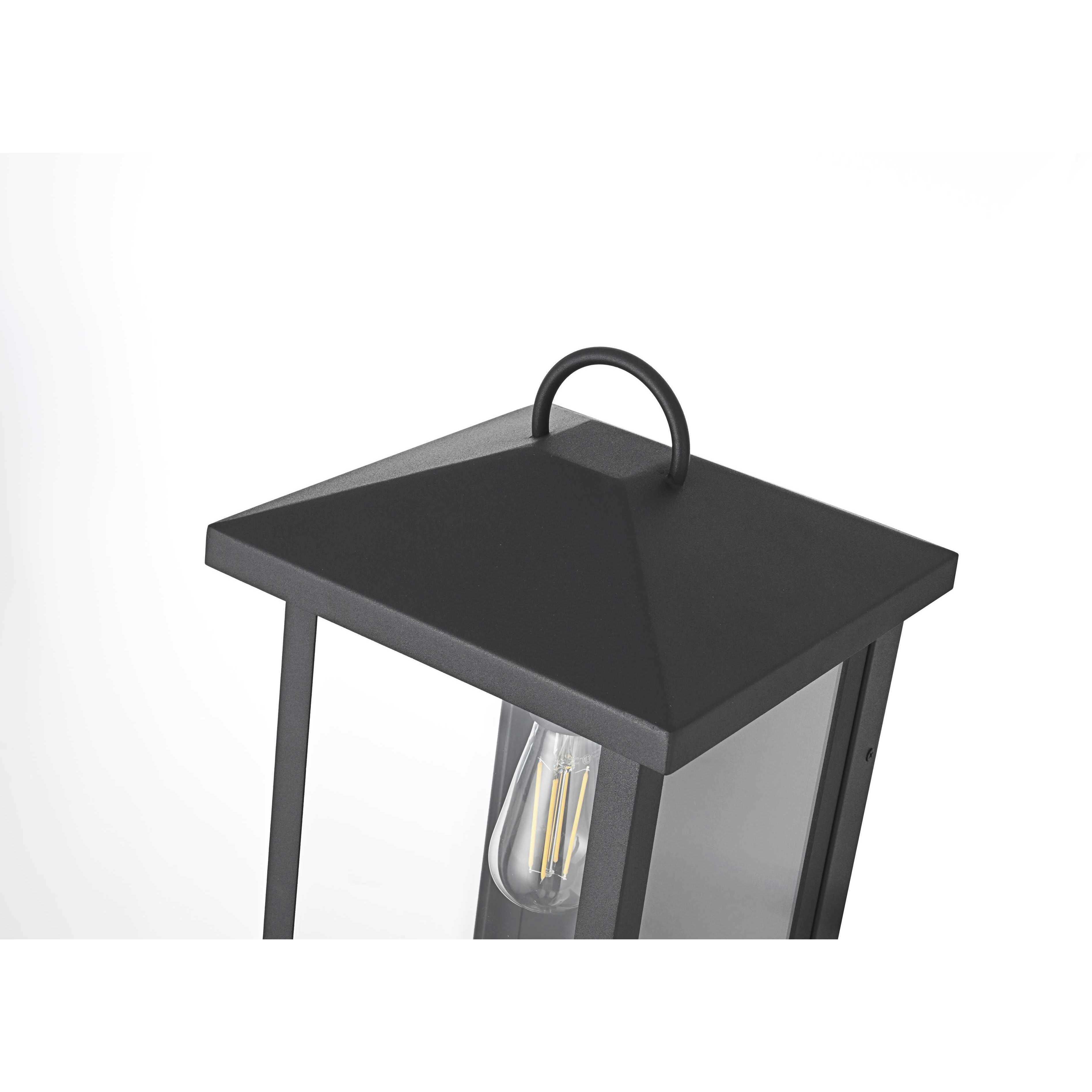 Neil 2 Light 21 inch Black Outdoor Wall Sconce