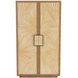 Bianca 40 inch Blonde Straw Marquetry Cabinet