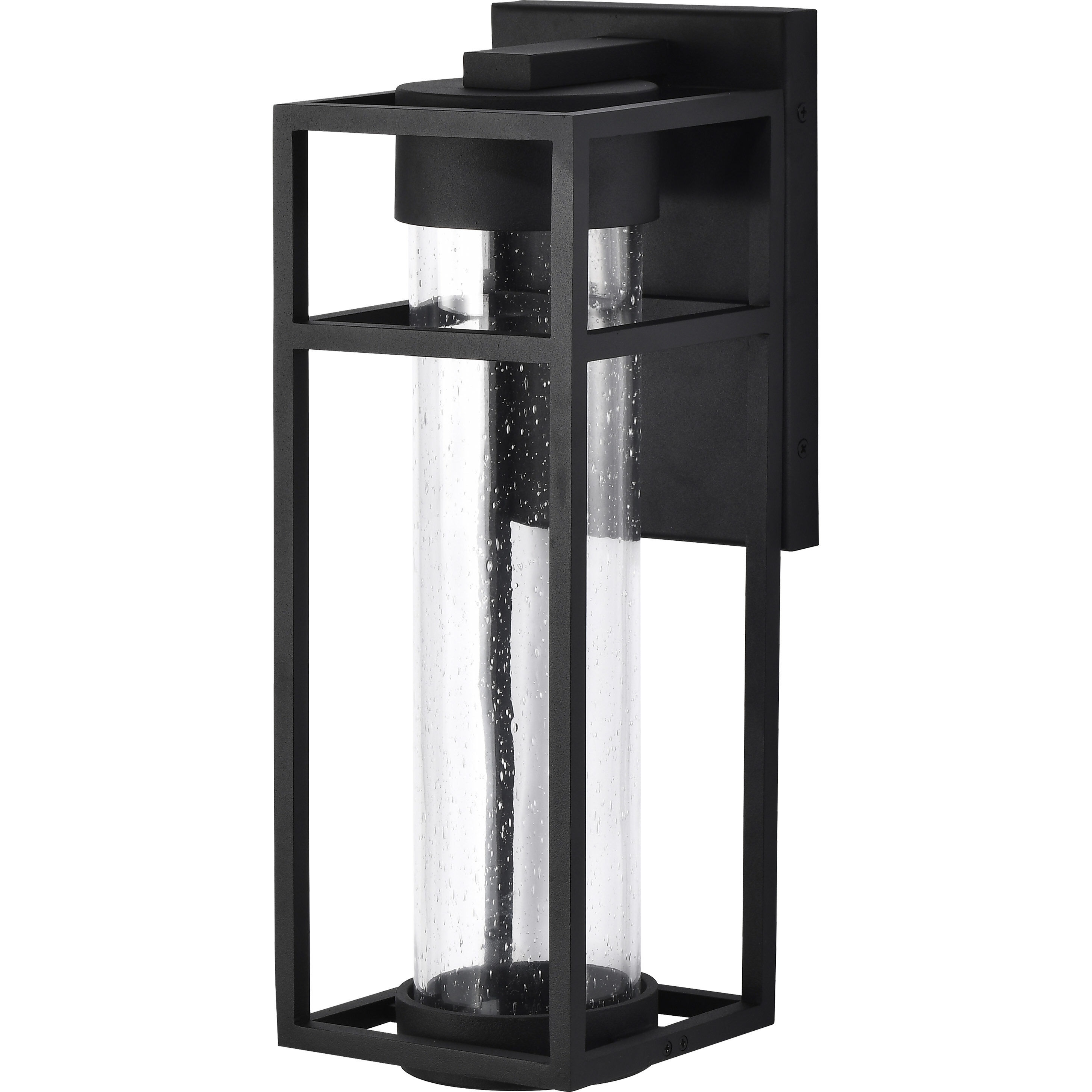 Ledges LED 16 inch Matte Black Outdoor Wall Sconce