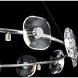 Ziva Celestia 49 inch 4.00 watt Chrome Chandelier Ceiling Light
