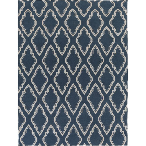 Fallon 132 X 96 inch Navy, Cream Rug