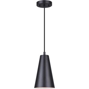 Orli 1 Light 6 inch Matte Black Pendant Ceiling Light