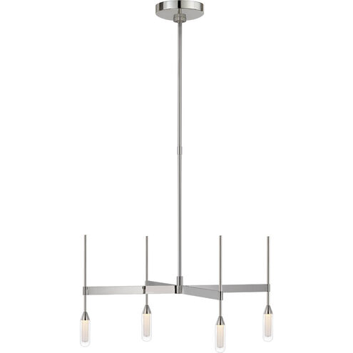Peter Bristol Overture LED 25.25 inch Polished Nickel Downlight Chandelier Ceiling Light, Medium