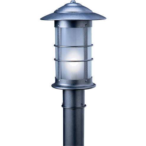 Newport 1 Light 15.12 inch Raw Copper Post Mount in Rain Mist