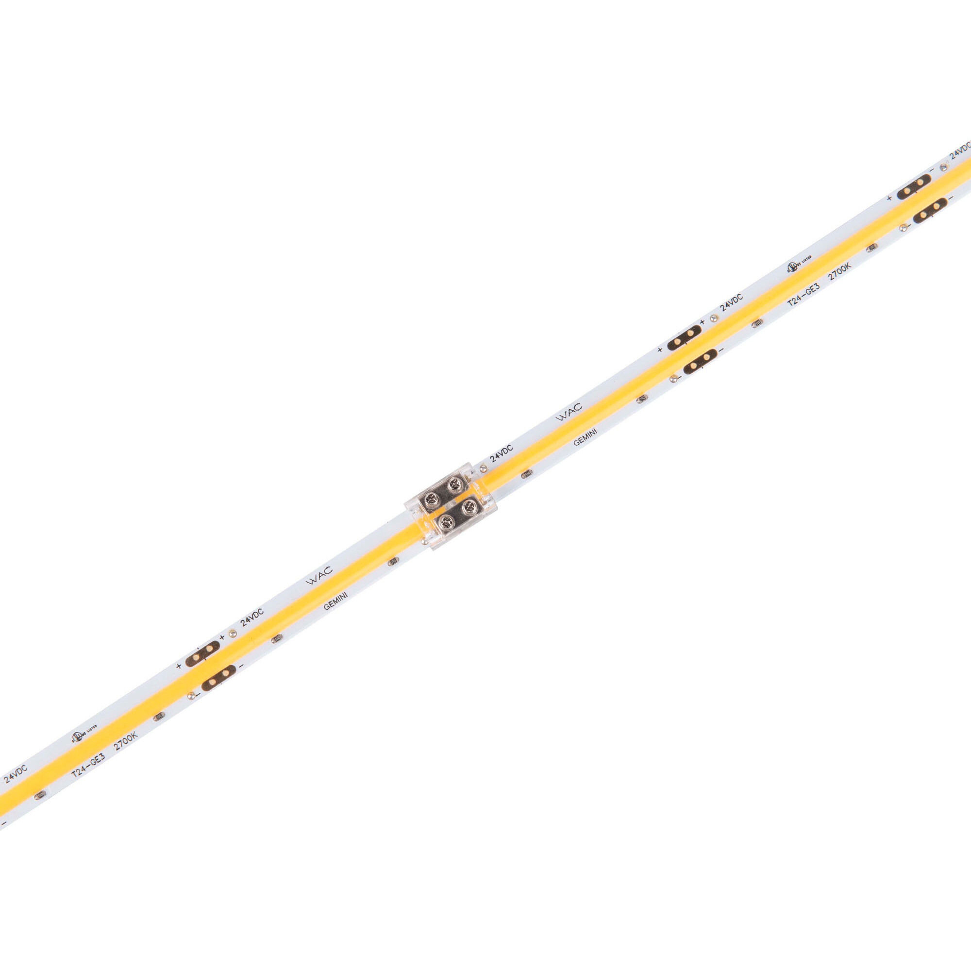 Gemini 24 LED 288 inch White LED Tape Lighting in 4000K, 24ft, WAC Limited