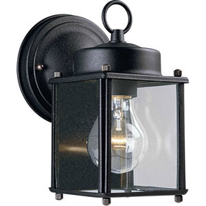 Valisa 1 Light 9 inch Textured Black Outdoor Wall Lantern