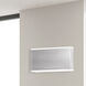 Emery LED 10 inch Satin Chrome Decorative Wall Sconce Wall Light