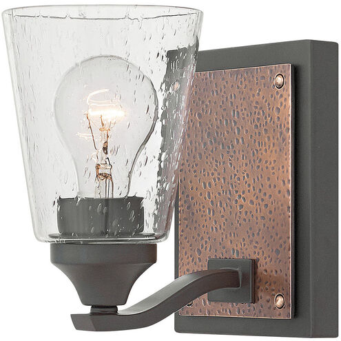 Jackson 1 Light 7 inch Buckeye Bronze with Antique Copper Vanity Light Wall Light