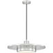 Ludo LED 20 inch Brushed Nickel Pendant Ceiling Light