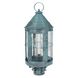 Heal 2 Light 21 inch Verdi Gris Post Lamp in Clear Glass, Two 60W Candelabra