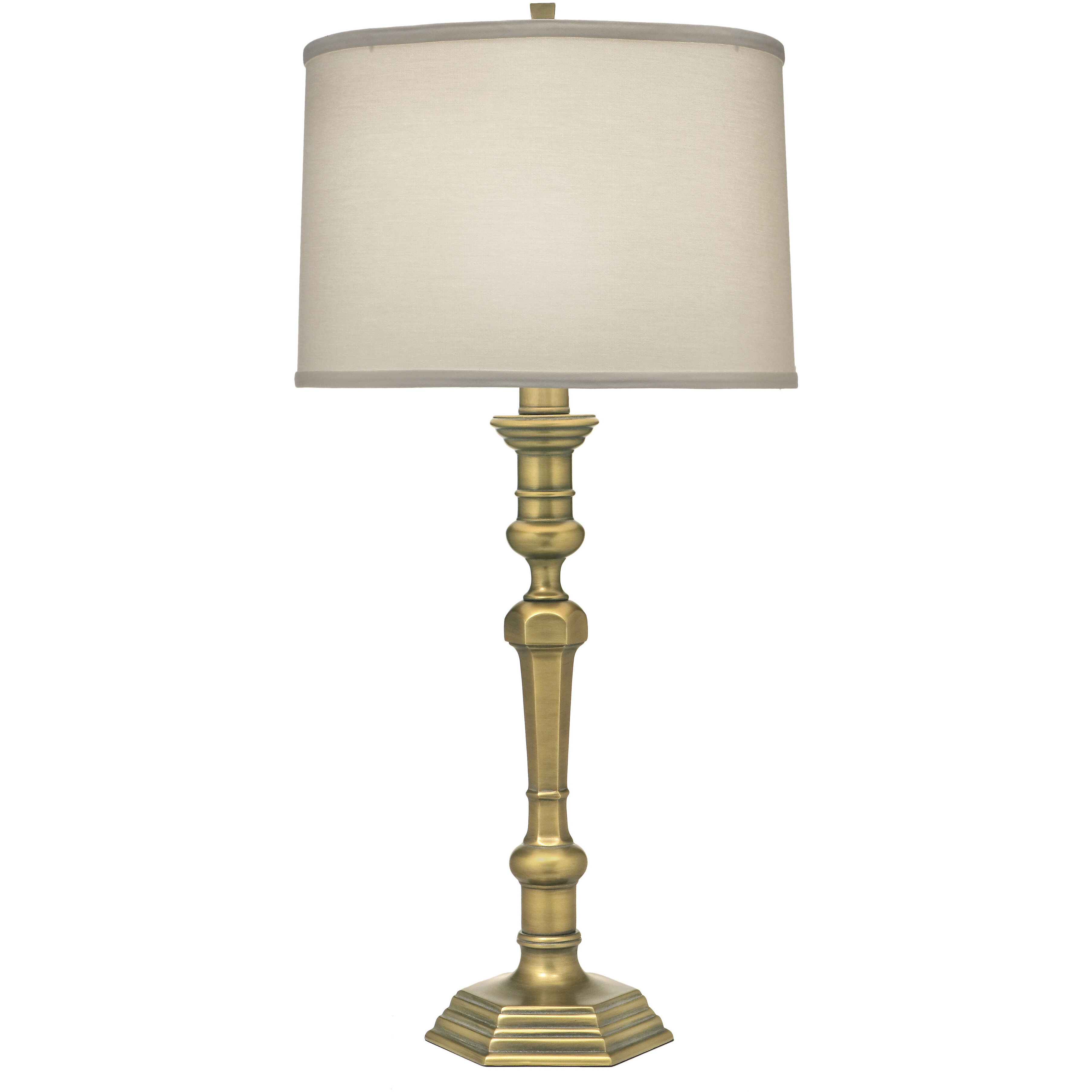 Ellie 32 inch Artisan Brass Table Lamp Portable Light