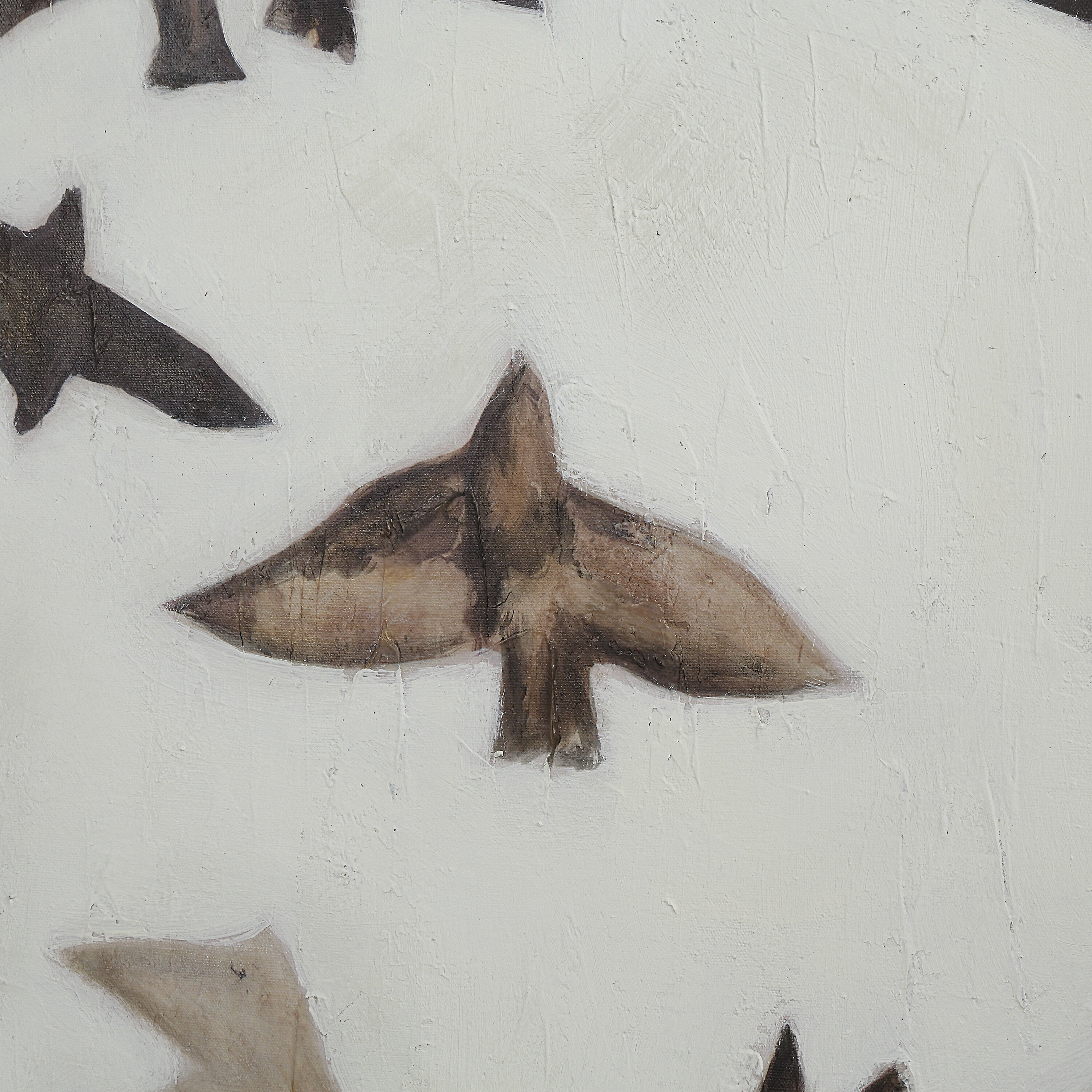 Busan Dark Brown Canvas Art