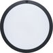 Glamour LED 12.99 inch Black Flush Mount Ceiling Light