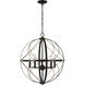 Brandywine 5 Light Antique Bronze Pendant Ceiling Light