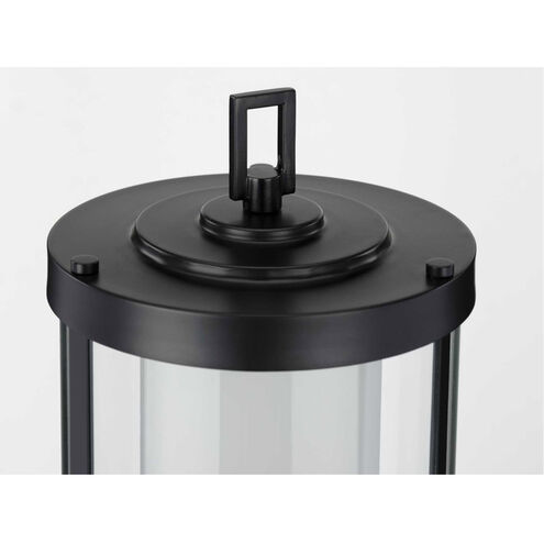 Irondale 1 Light 21 inch Matte Black Outdoor Post Lantern
