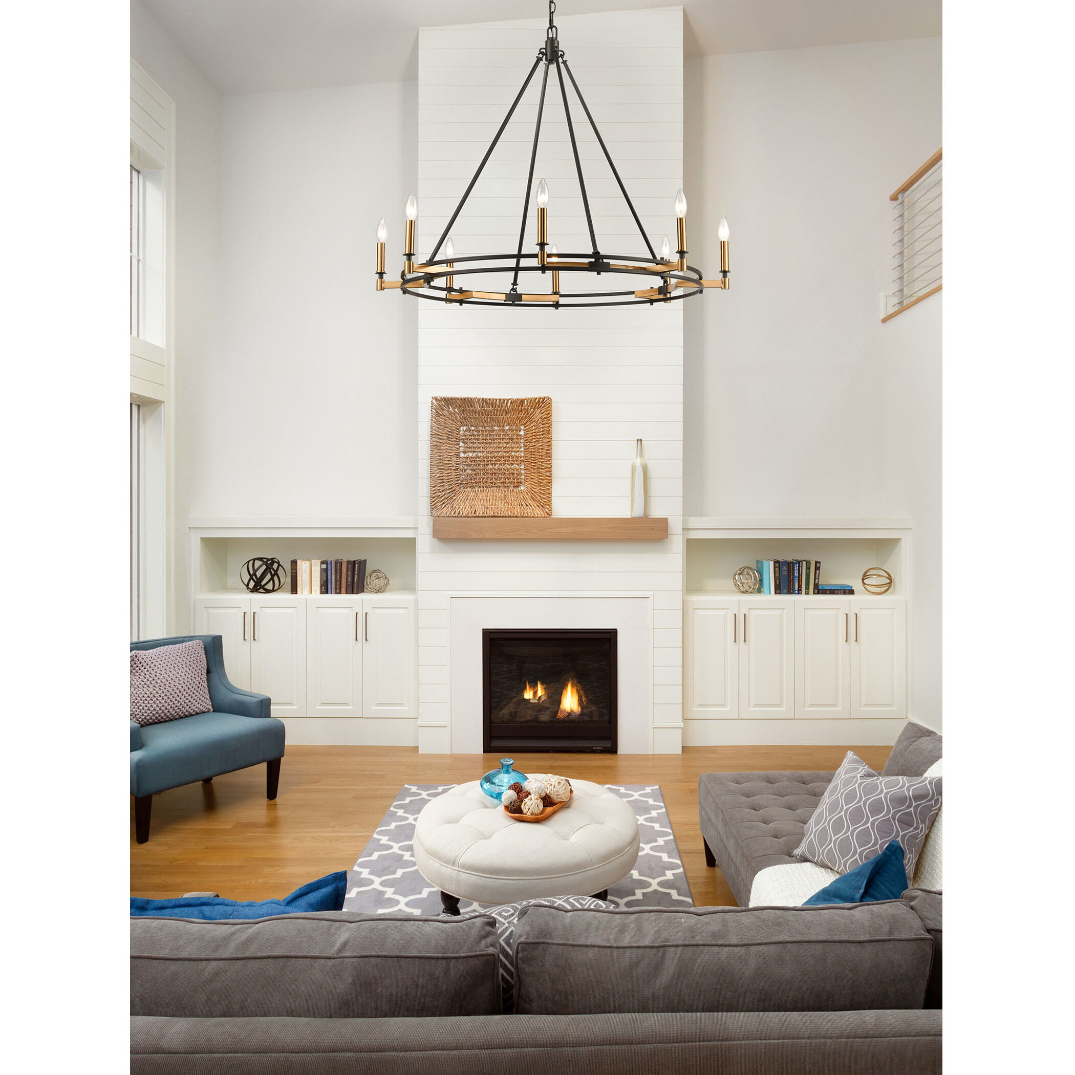 Talia 8 Light 38 inch Oil Rubbed Bronze Chandelier Ceiling Light