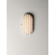 Bulwark 1 Light 6 inch White Outdoor Wall Mount