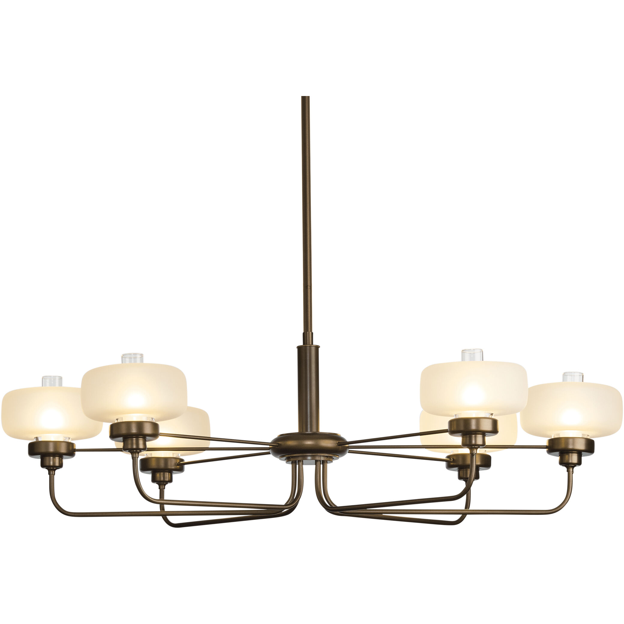 Nola 6 Light 42.4 inch Bronze Pendant Ceiling Light - Open Box