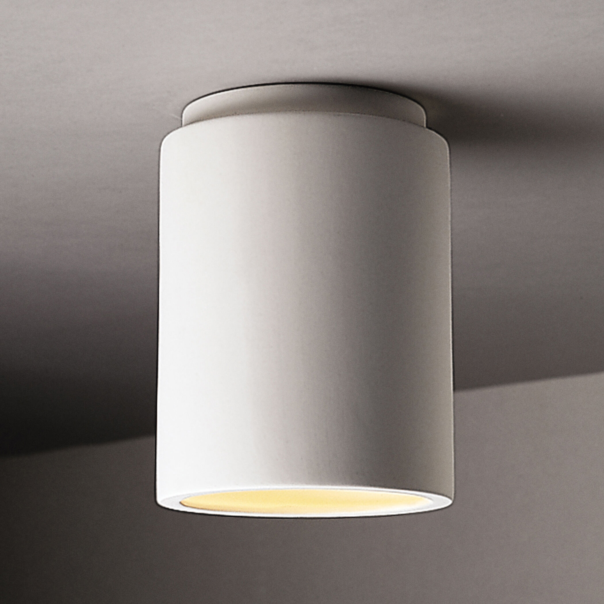 Radiance Collection 1 Light 6.5 inch Bisque Flush-Mount Ceiling Light in Incandescent