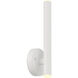 Pipeline 2 Light 1.25 inch Matte White ADA Wall Sconce Wall Light