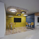 Jazz 2 Light 40 inch White Flush Mount Ceiling Light