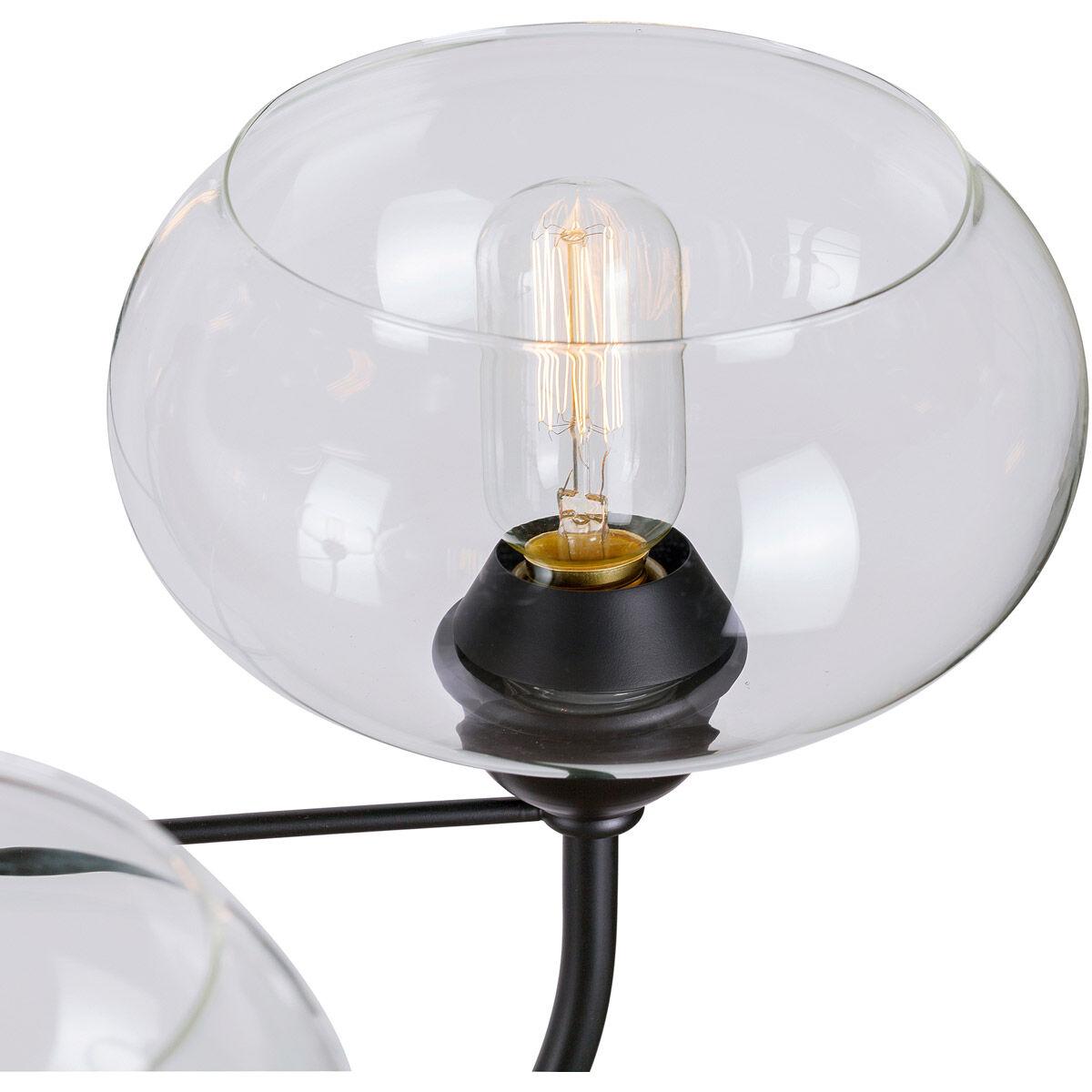 Cameron 9 Light 35 inch Black Chandelier Ceiling Light