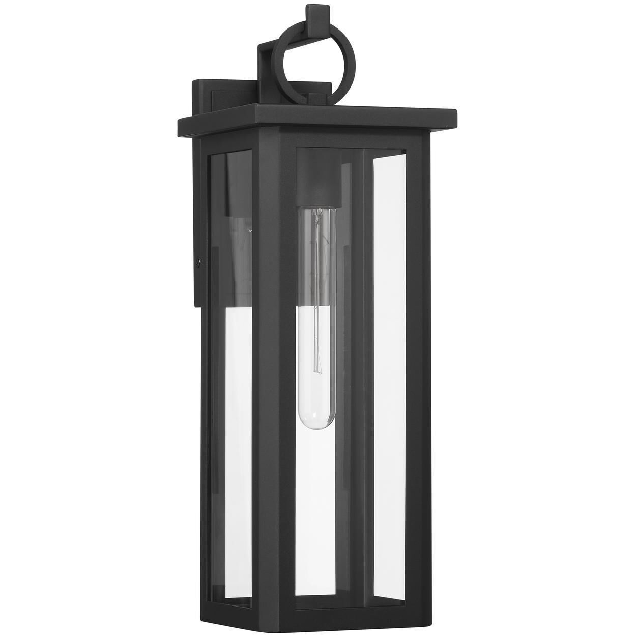 Boadie 1 Light 18.5 inch Matte Black Outdoor Sconce