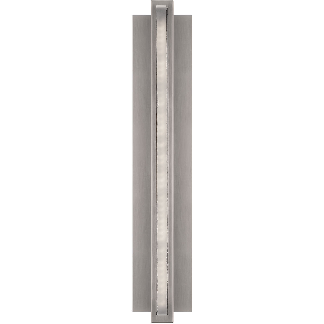 Skate LED 4.5 inch Brushed Nickel Bath Vanity & Wall Light in 3000K, dweLED