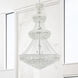 Empire 42 Light 50 inch Chrome Down Chandelier Ceiling Light