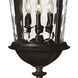 Estate Series Windsor LED 13 inch Black Outdoor Hanging Lantern