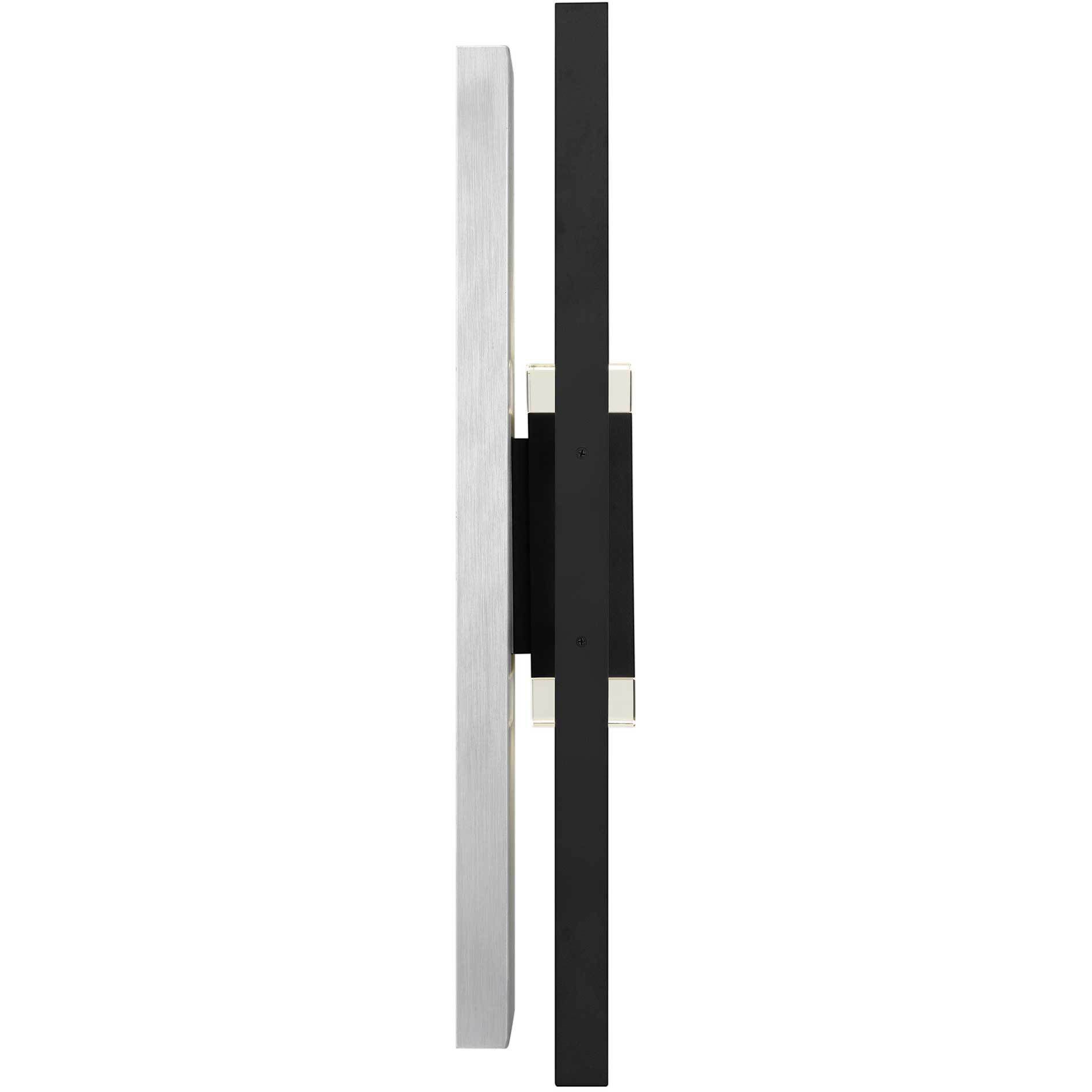 Mars LED 24 inch Sand Black Outdoor Wall Sconce