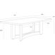 Arezza 90.5 X 47.25 inch Light Wash Dining Table