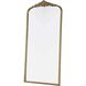 Naomi 72 X 36 inch Antique Brass Mirror
