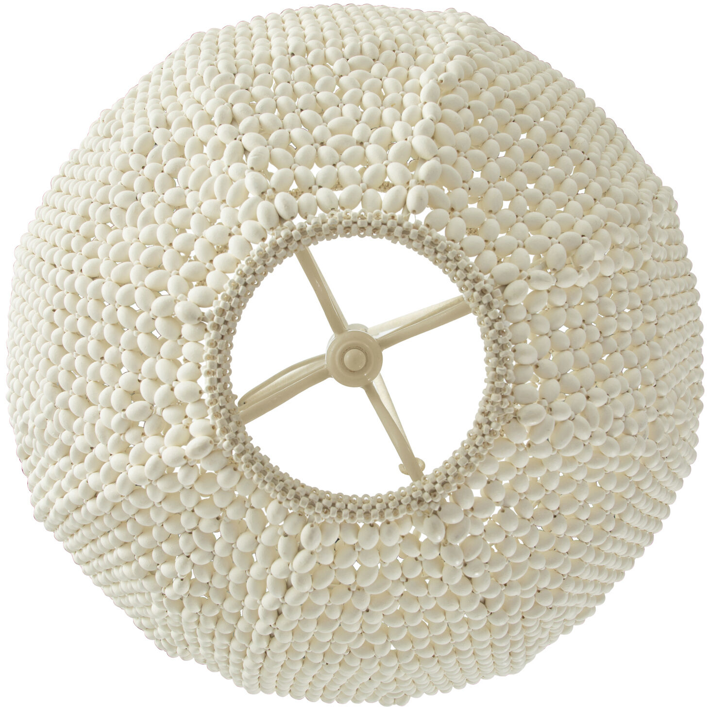 Rita 4 Light 34 inch Winter White / Natural Pendant Ceiling Light