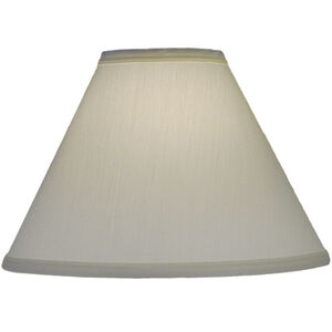 Ellie Ivory 14 inch Lampshade, Empire