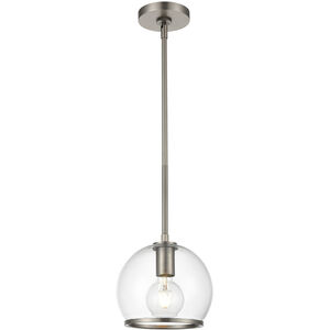 Coast 1 Light 8 inch Aged Nickel Mini Pendant Ceiling Light