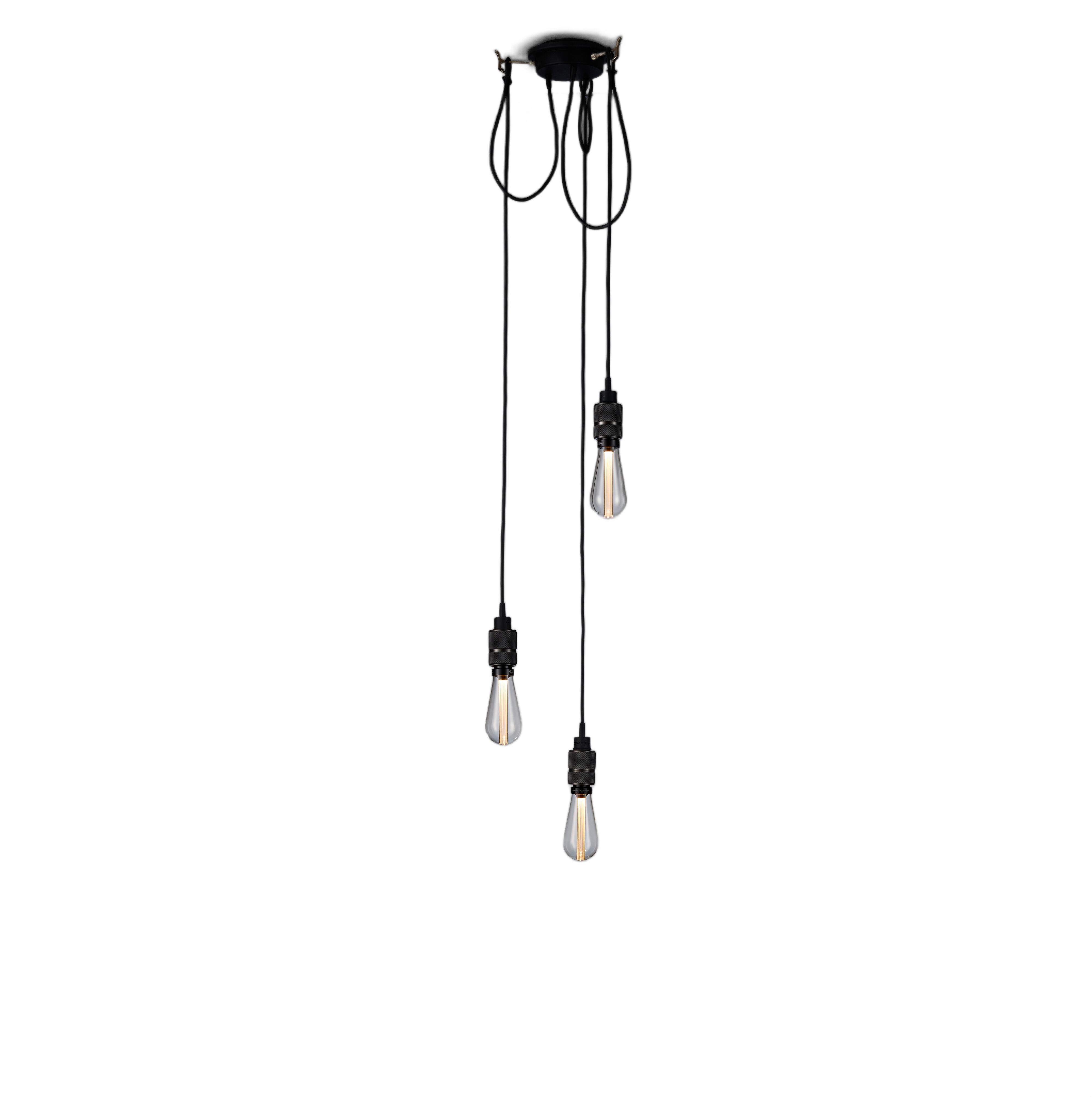 Hooked 3.0 LED 5.91 inch Smoked Bronze Pendant Ceiling Light, Nude