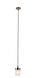 Fusion 1 Light 5 inch Brushed Nickel Mini Pendant Ceiling Light