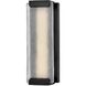 Zayde LED 16 inch Black Outdoor Wall Mount