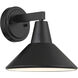 Bay Crest 1 Light Coal Outdoor Wall Mount, Great Outdoors