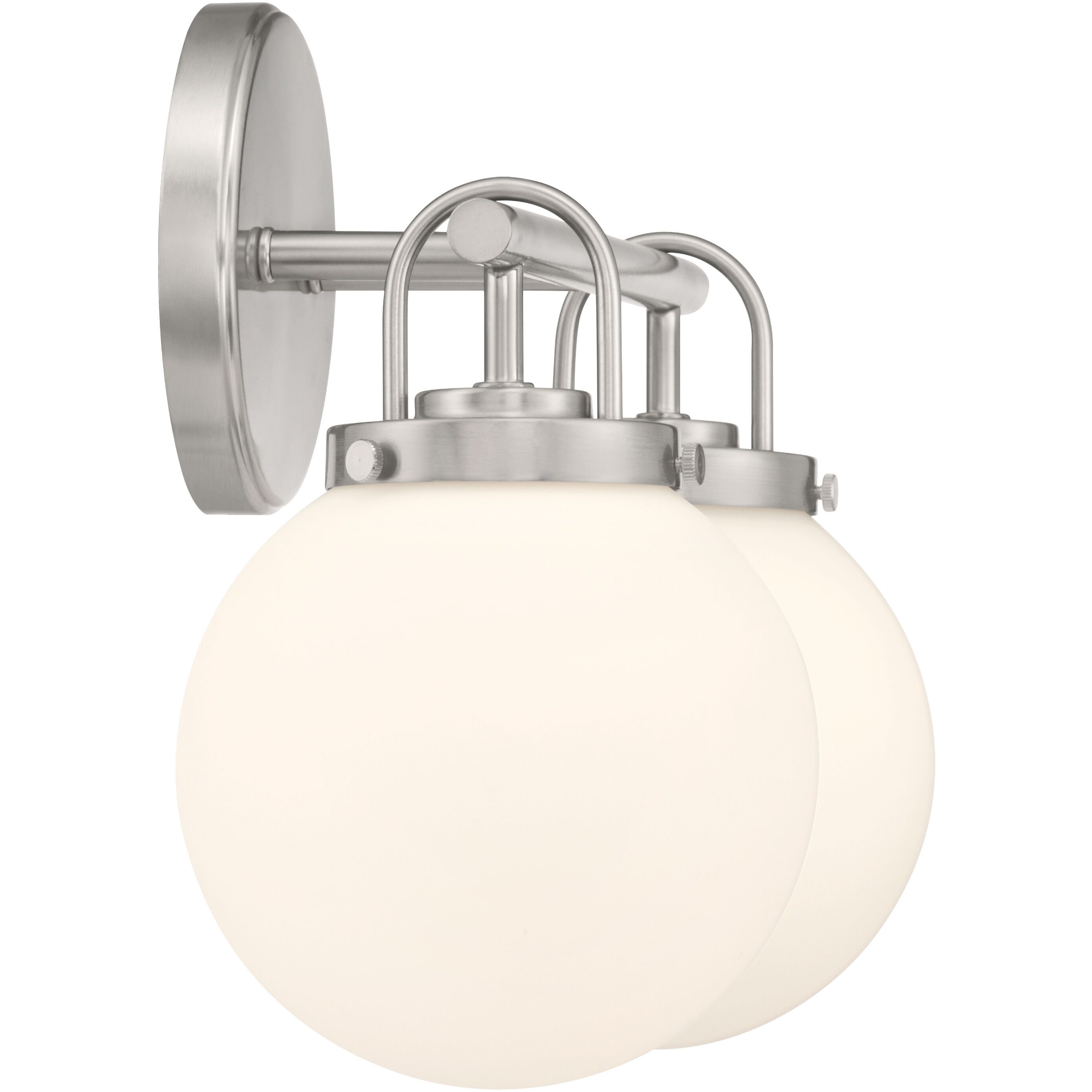 Ortesa 2 Light 15 inch Brushed Nickel Vanity Wall Light