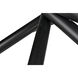 Lex 12 Light 39 inch Matte Black Chandelier Ceiling Light