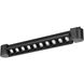 HT Series 1 Light Black Wall Wash Track Fixture Ceiling Light, Small