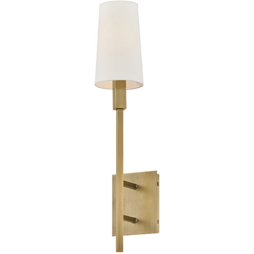 Fenwick 1 Light 5.25 inch Heritage Brass Interior Wall Mount Wall Light