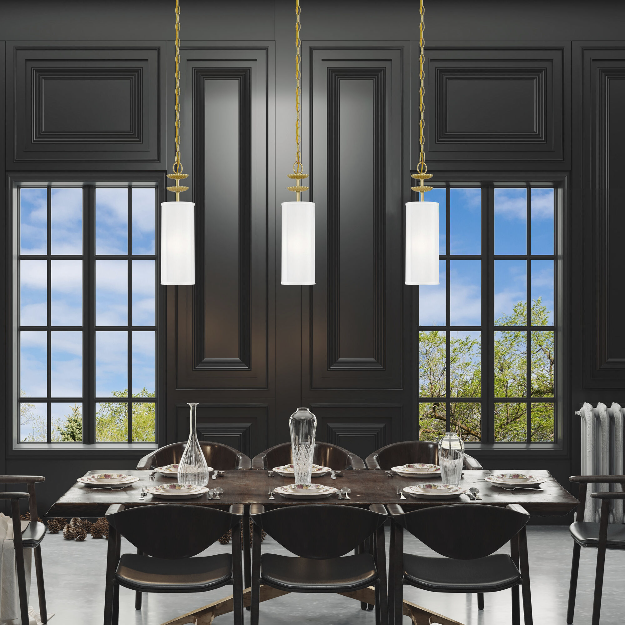 Brookdale 1 Light 5.13 inch Soft Gold Mini Pendant Ceiling Light