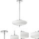 Maddie LED 12 inch Polished Chrome Pendant Ceiling Light