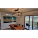 Styx LED 45 inch Black Chandelier Ceiling Light, Linear & Oval