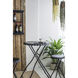 Anita 57.5 X 39.8 inch Black Side Table