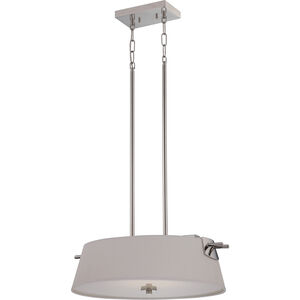 Claire LED 22 inch Polished Nickel Pendant Ceiling Light